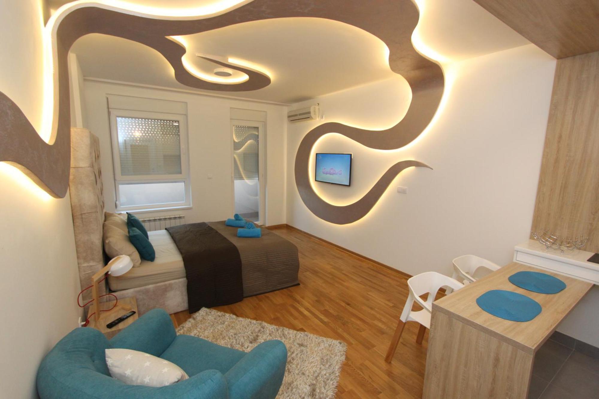 Riviera New Belgrade Apartment, Parking 5 Eur Per Day 외부 사진