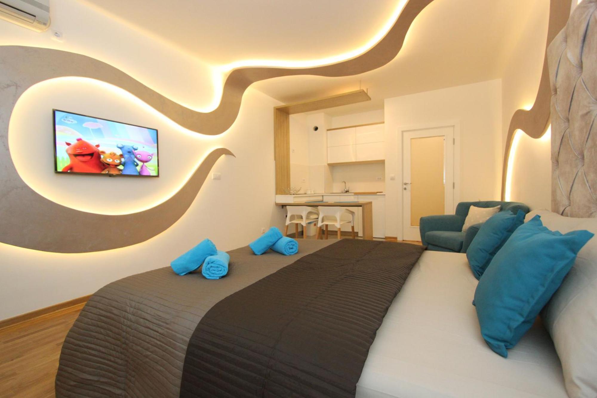 Riviera New Belgrade Apartment, Parking 5 Eur Per Day 외부 사진